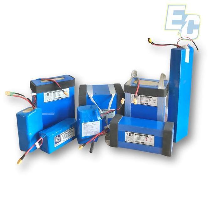 Baterai lithium lifepo4 pengganti aki sepeda motor listrik
