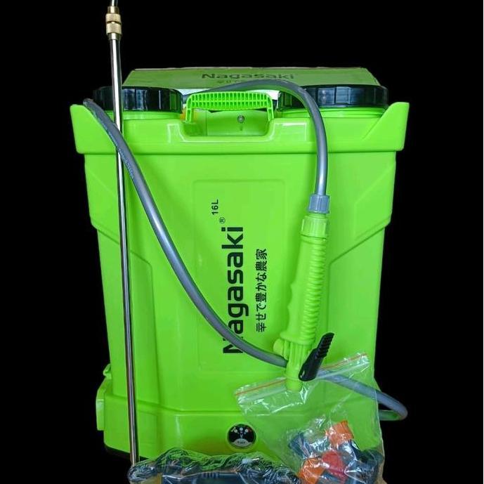 Tangki Sprayer NAGASAKI 16L Tangki Semprot Seprayer Elektrik Tampilan Baru Promo Premium