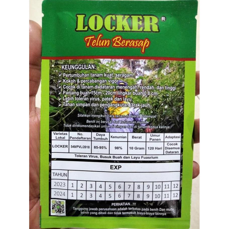 Benih Cabe Merah Keriting LOCKER 10 Gram - CMK LOCKER - Bibit Cabe Cabai Locker Loker
