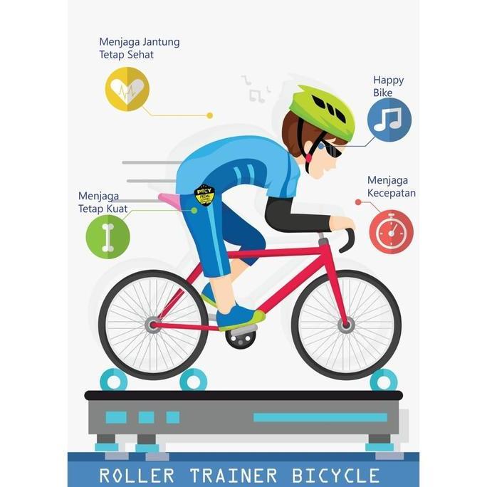 Roller Trainer Bycyle MTB Sepeda Lipat Brompton RD 700