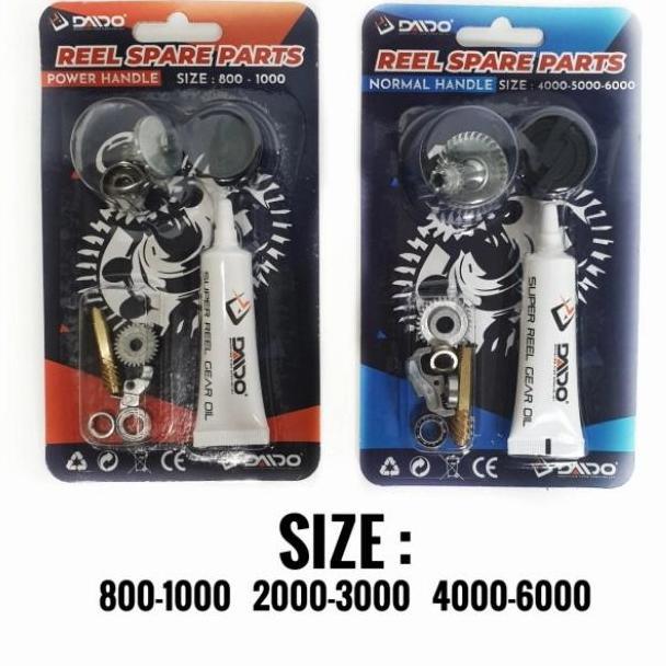 Sparepart reel pancing Daido power & normal handle part gear oil knob