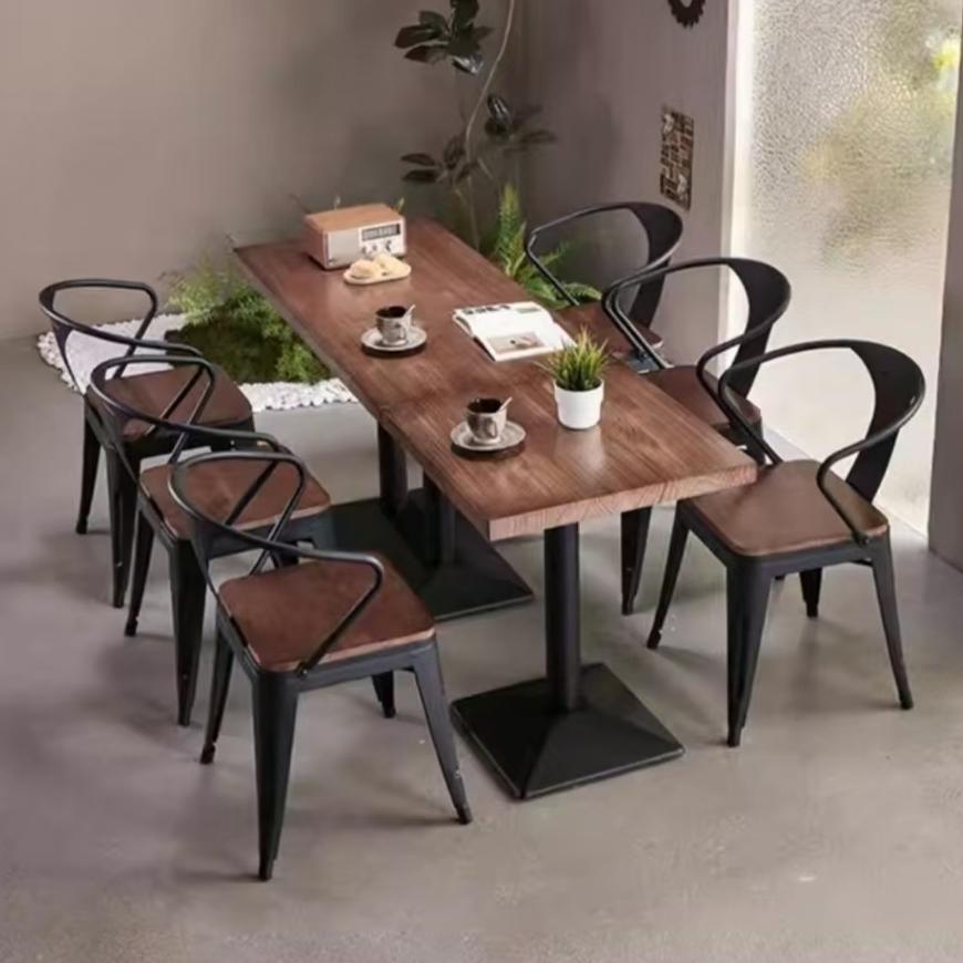 Kursi Bar Besi Kursi Makan Kursi Persegi Tinggi Kursi Outdoor