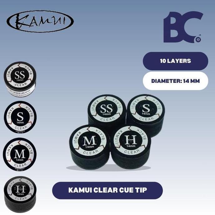 Kamui Black  Master Tip Billiard - Master Tip - Master Tip Billiard - Tip Billiard - Cue Tip