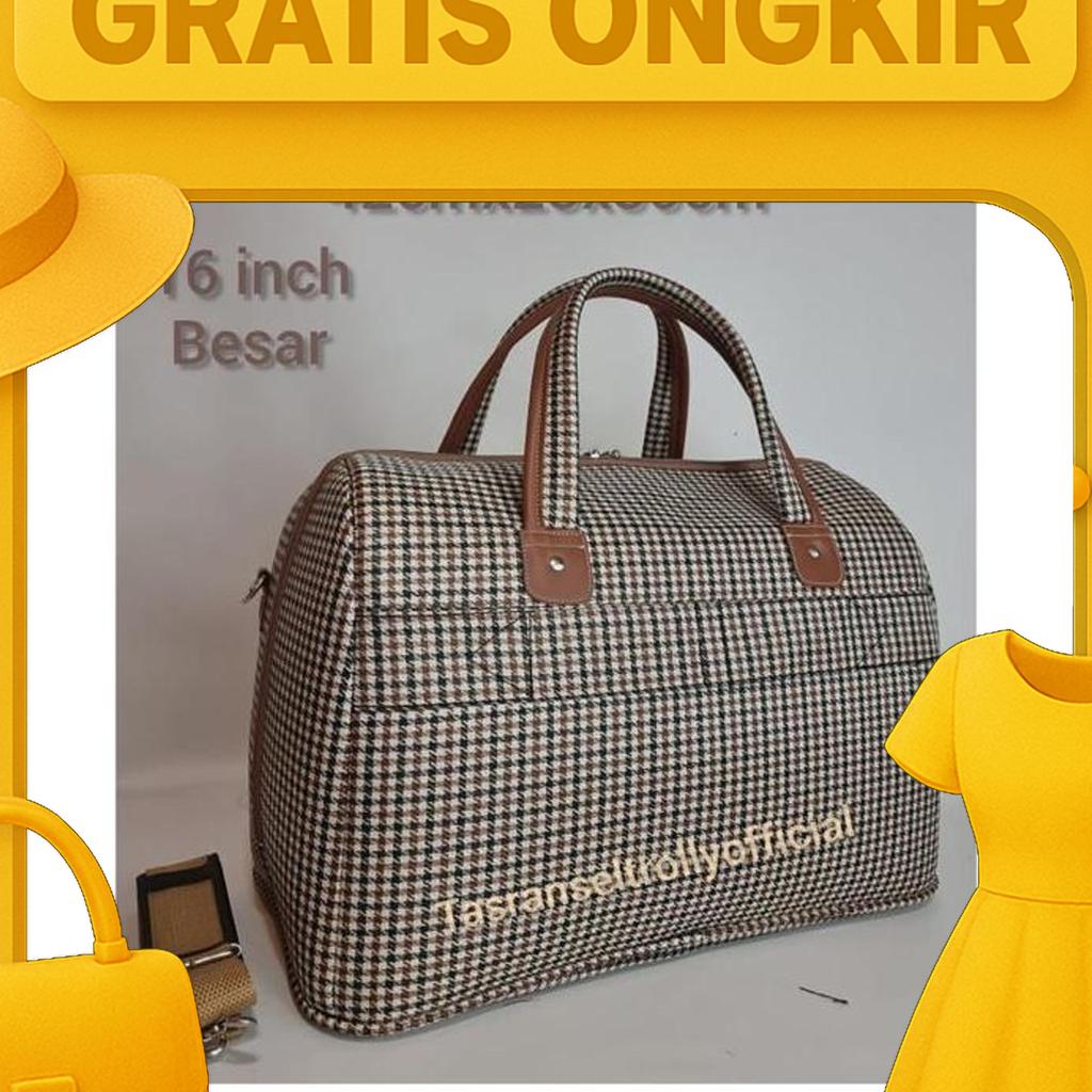 Tas Pakaian Untuk Wanita Polo Interclub 42Cm Ukuran Besar Original