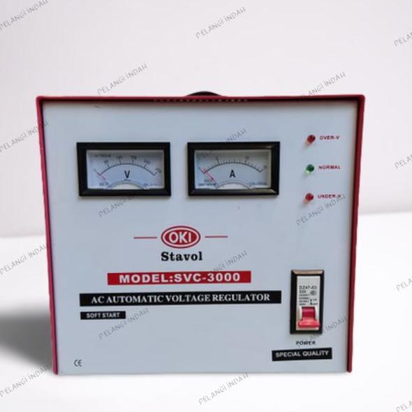 Stabilizer Listrik Stavol OKI SVC-3000 Watt