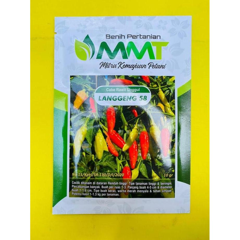 Benih Cabe Rawit LANGGENG 58 isi 10gr dr MMT