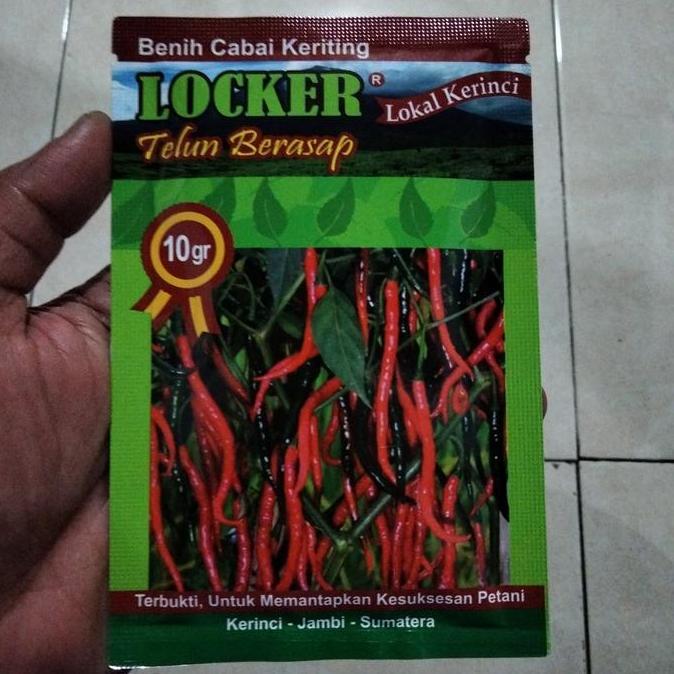 Bibit Cabe Merah Keriting LOCKER 10gr - Cmk LOKER - Benih Cabe LOKER