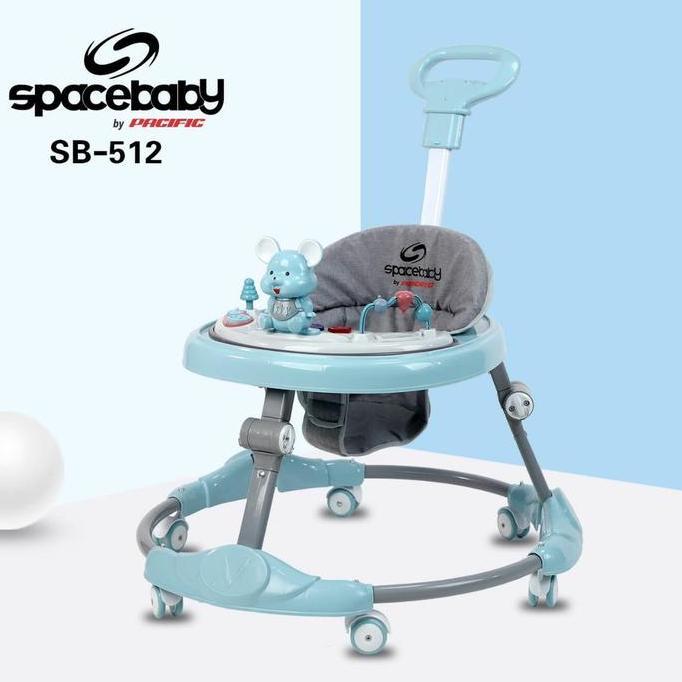 Baby Walker Space Baby 512 Apollo Spacebaby Gledekan Roda Roda Bayi