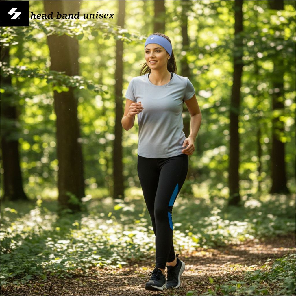 ELASTIC - Headband Ikat Kepala Olahraga Pria Wanita