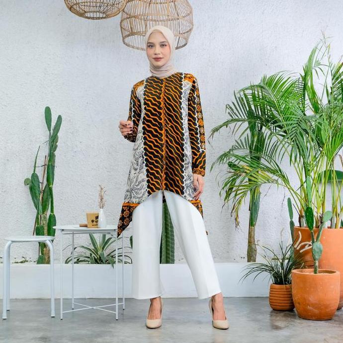 FITTINGROOM11 Tunik Batik - Nazima Tunik Dobby