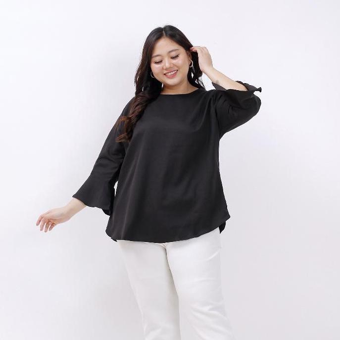 BLOUSE ATASAN WANITA JUMBO BSIZE 052 BAJU HAMIL KERJA KANTOR PESTA