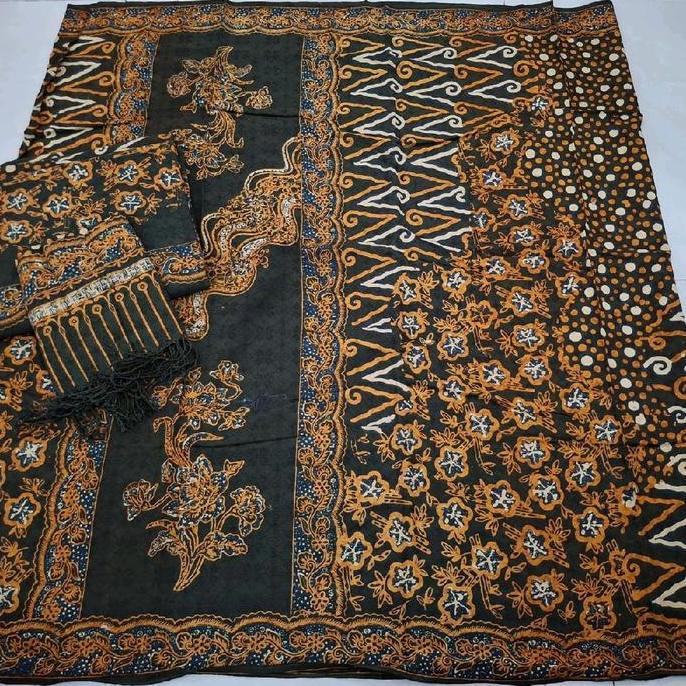 Kain batik sarimbit couple batik fariza cirebon doby cerah soft 03