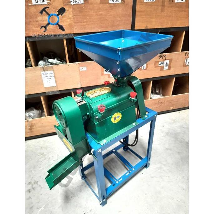 Mesin Penggiling Padi RICHI KD350 / Rice Polisher Beras Kebi Mini KD 350 - Mesin Giling Poles Slep S