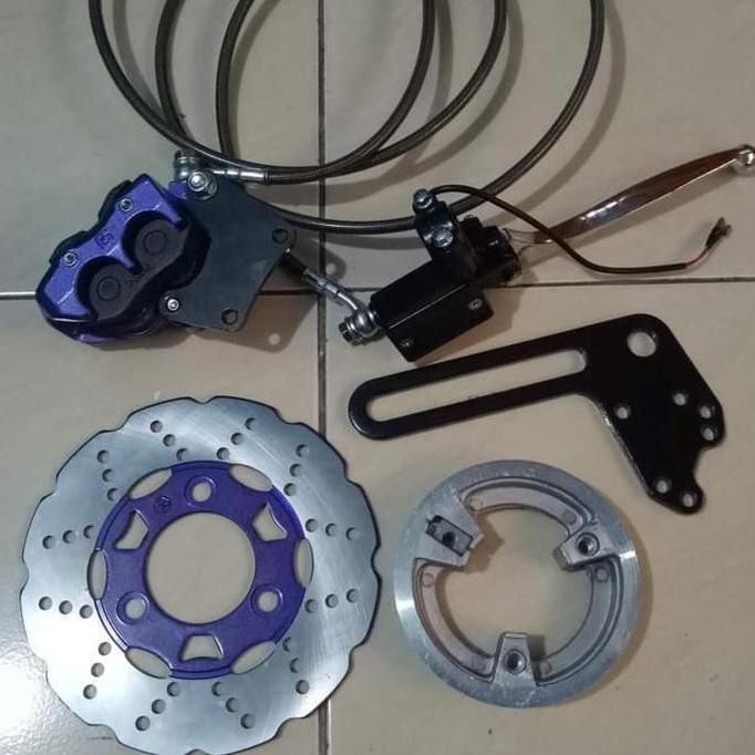 Kit Rem Cakram BLDC Motor Listrik Komplit Ukuran Roda 10" - 17"