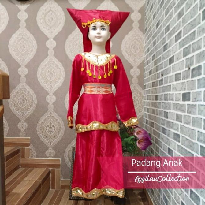 Baju adat padang anak Aksesoris