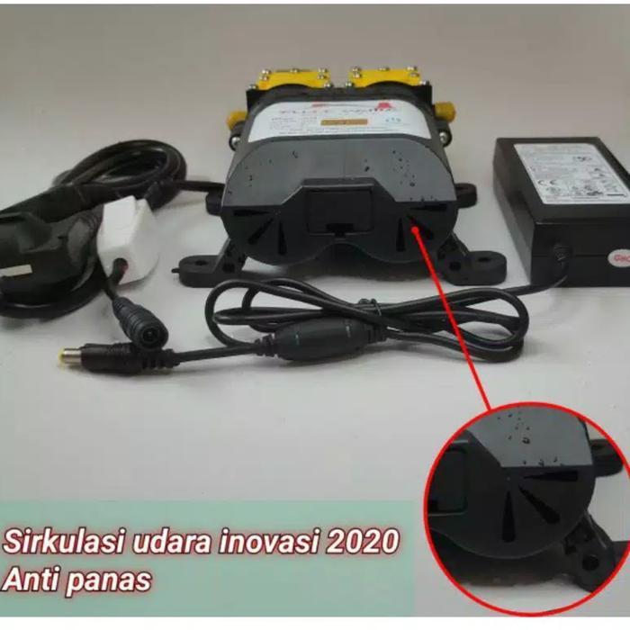 Paket Pompa Air 500 Psi Dc & Adaptor 16A Dinamo Sprayer Pump The Best Original Dan Terpercaya