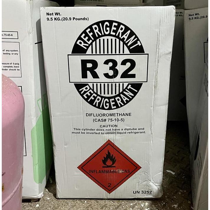 Freon Refrigerant R32 9,5Kg China | Freon R32 Refrigerant 9,5Kg China Original Dan Terpercaya