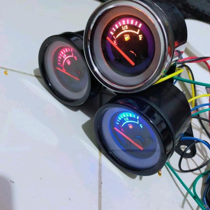 Ampere Bensin Jarum Amper Bensin Jarum Motor Mobil Car Kabel Crom Lampu Motorcycle