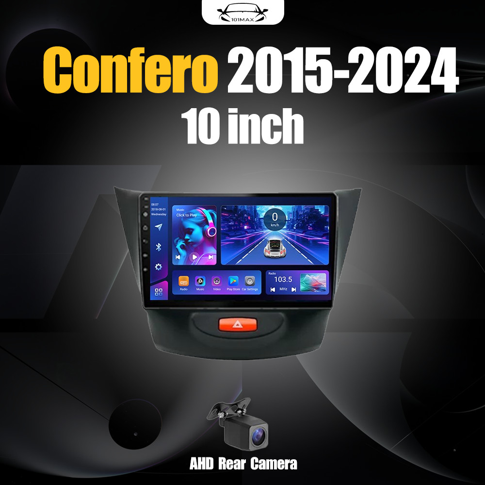 Android 14 Head Unit 10" IPS For Wuling Confero 2015-2024 Head Unit 8 Chip Nuklir 8+64GB/8+128GB And