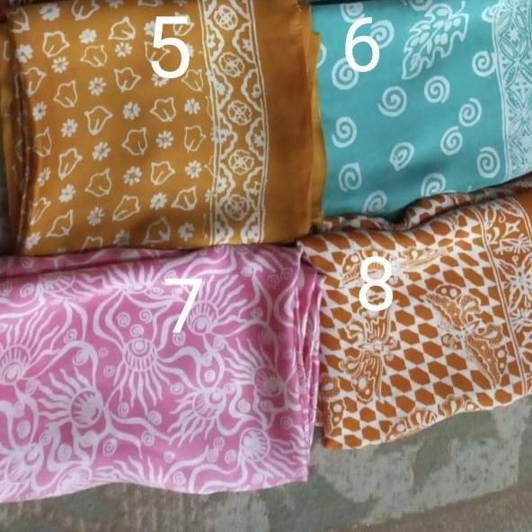 kain batik cap tulis trusmi cirebon bahan sutra asli