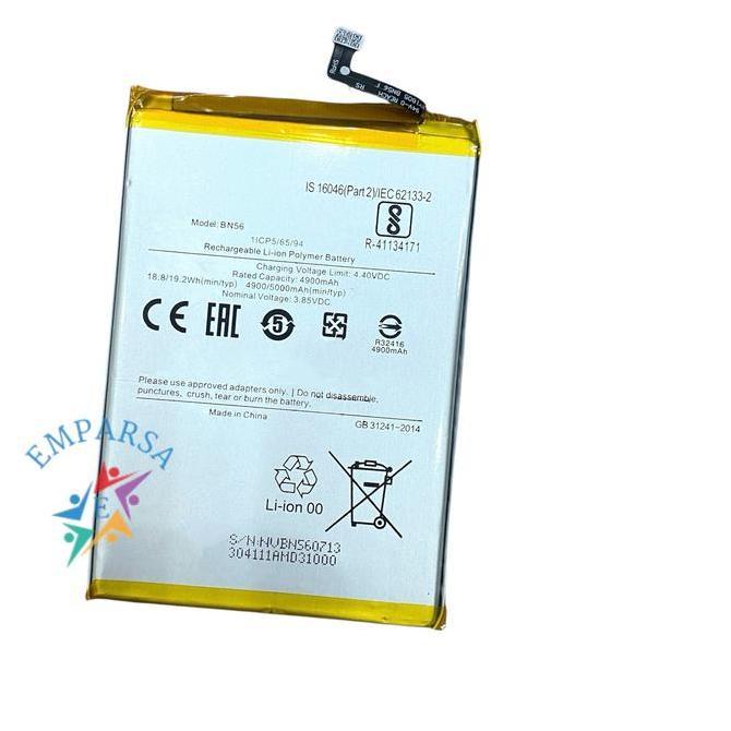 Baterai For Hp Rdmi 9C  . Bn56 - 5000 Mah Batre Batere Battery Battre Batrai Batrei Hp Hape Eu Emp2