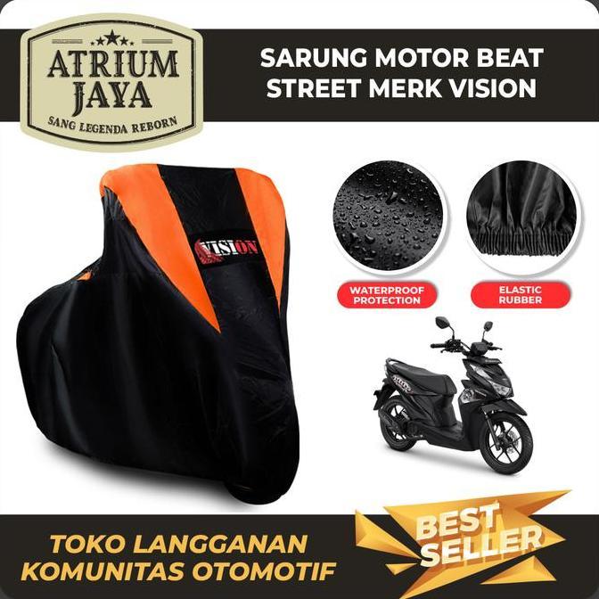 grendafabiola - sarung motor beat vision waterproof cover penutup motor anti hujan