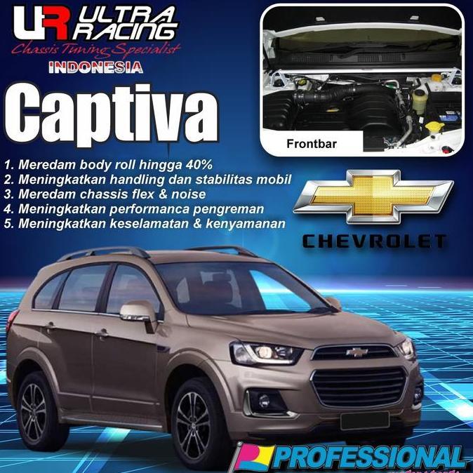 Promo Aksesoris / Strutbar / Stabiliser ULTRA RACING Chevrolet Captiva Diskon