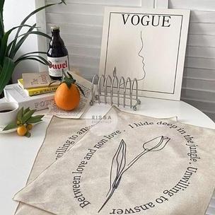 [RISSA] Properti Foto Napkin Tumblr Wall (FREE STICKER) Home Dekor Modern Dekorasi Kain Dinding Prop