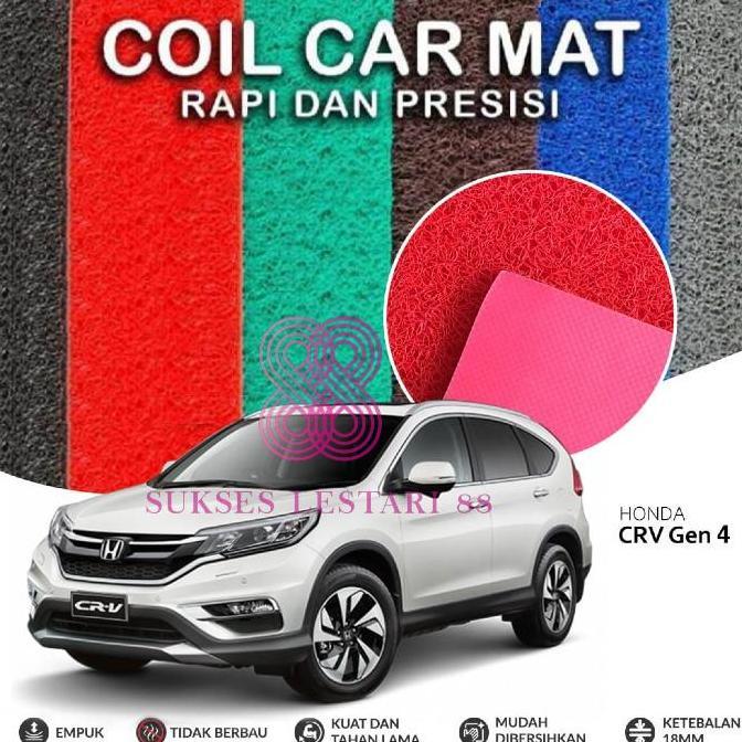 Promo KARPET MOBIL PREMIUM HONDA CRV GEN 4 Mie Bihun 1 Warna Diskon