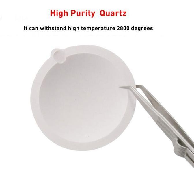 Promo Kowi Lebur Emas Diameter 14/17/19Cm Mangkok Kowi Lebur Putih Kowi Platina Untuk Peleburan Ema