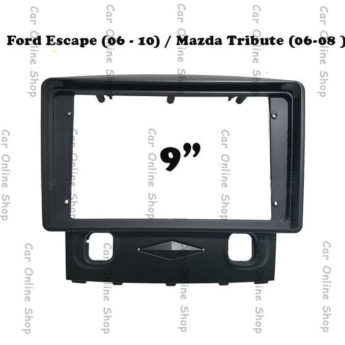 TERMURAH - Frame headunit Ford Escape 9 inch Mazda Tribute PNP