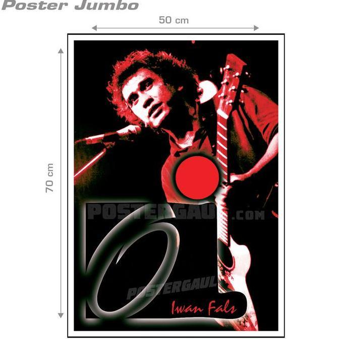 Poster Jumbo: IWAN FALS #IF15 - 50 x 70 cm