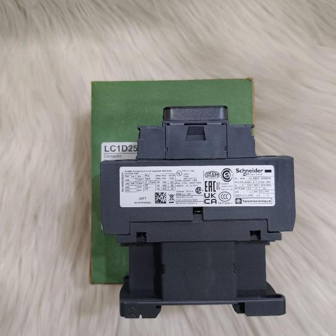 Promo Kontaktor/Contactor Schneider Lc1D25B7 24Vac 25A 3Phase Original/Lc1D25B7