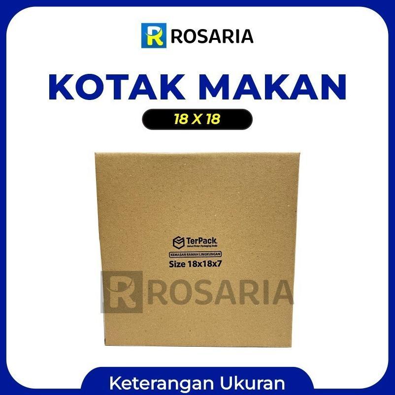 [ 10 Pcs ] Kotak Makan Uk 18 Motif Terpack Kemasan Makanan Foodgrade Ready