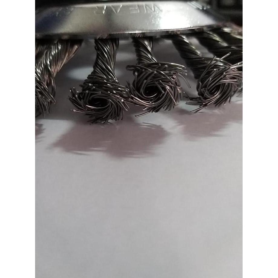 Pisau Potong Rumput Bulat Sikat Kawat Baja