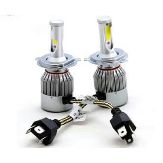 2PCS LAMPU DEPAN LED BOHLAM LED MOBIL H4 2 PCS Avanza Xenia Innova Agya Ayla Calya Sigra Jazz Brio M