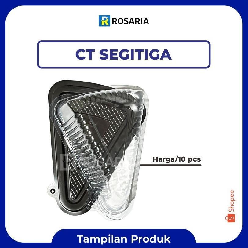 [ 10 Pcs ] Mika Ct Segitiga Merk Mmp Plastik Cake Kue Jajan Terlaris