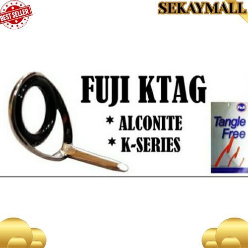 Baru Guide Fuji Alconite K-Series Ktag (Silver) / Ccktag (Frosted Silver)