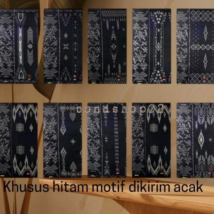 Spesial Mangga Gold Kembang Dewasa Seri Hitam / Sarung Mangga Hitam Kembang