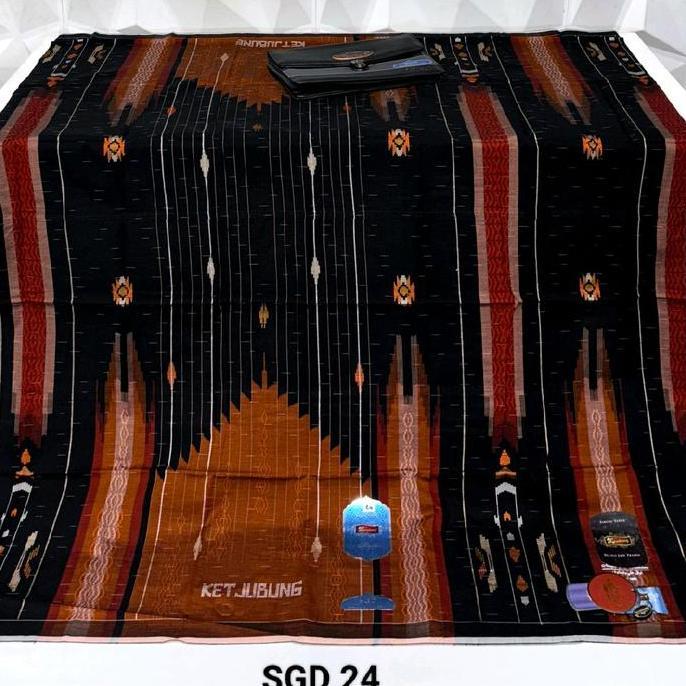 Terjangkau Sarung Ketjubung Sgd Jahit Tengah Kualitas Gold