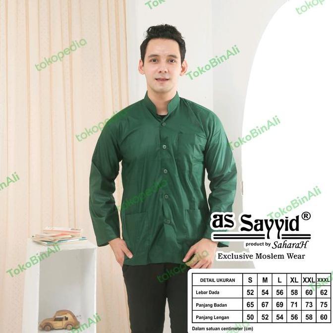 New- Baju Koko Ammu AsSunnah Habib