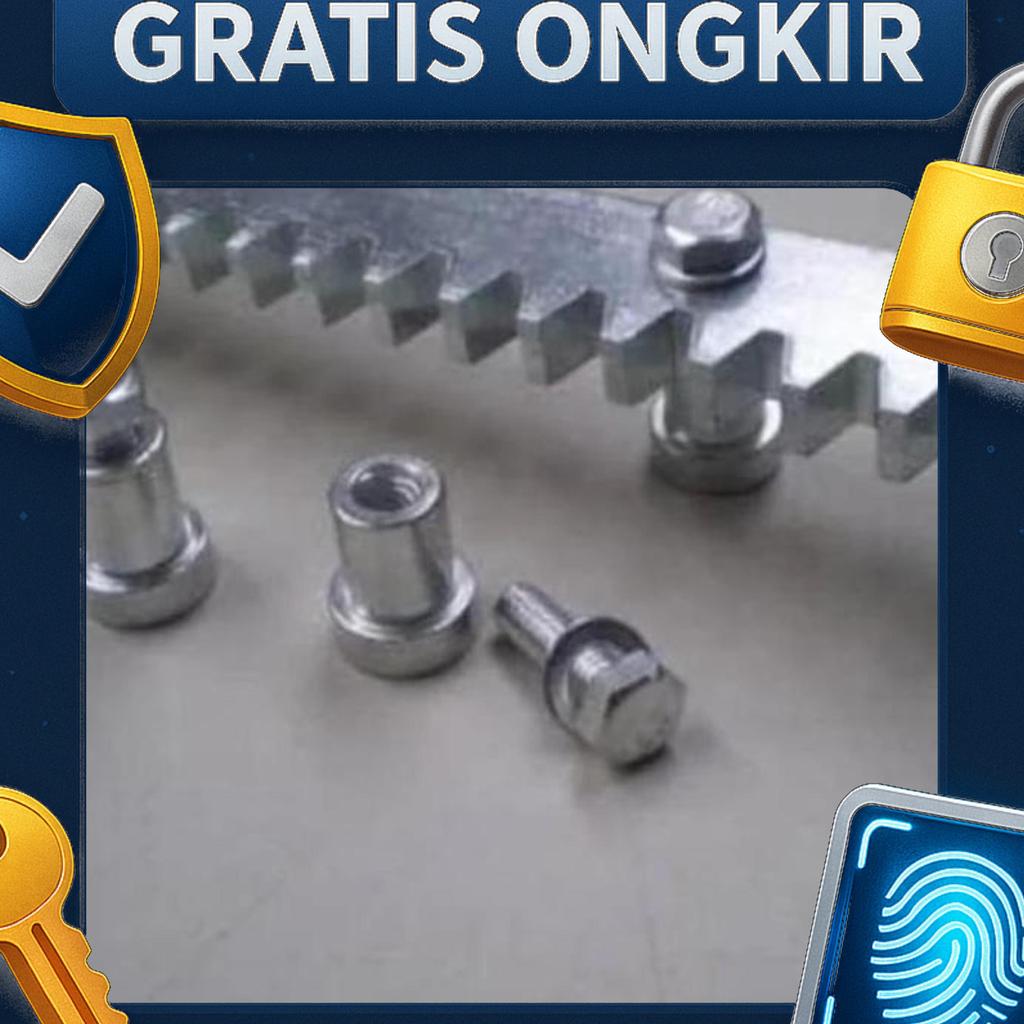 Gear Rack Auto Sliding Gate Opener / Rel Besi Sliding Gate