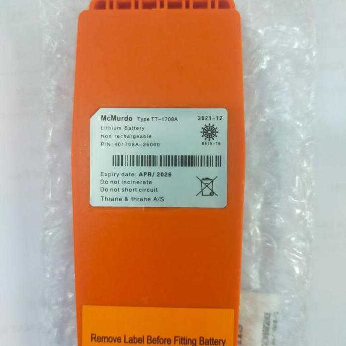Battery McMurdo TT1708A / McMurdo TT-1708A Promo Premium