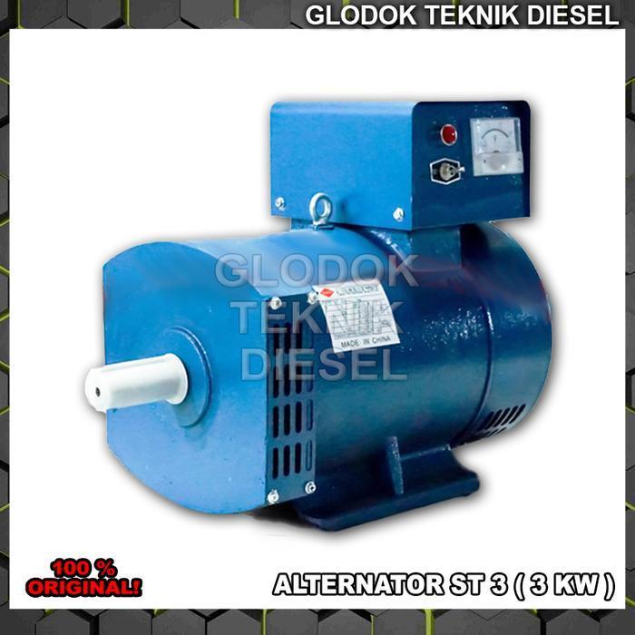 Alternator Dinamo Pembangkit Listrik Stc St 3 Kw Altenator 3Kw Terbaik Original Dan Terpercaya