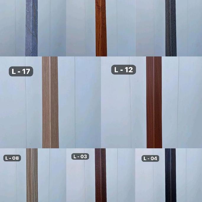 List WPC Siku Dinding Wall Panel