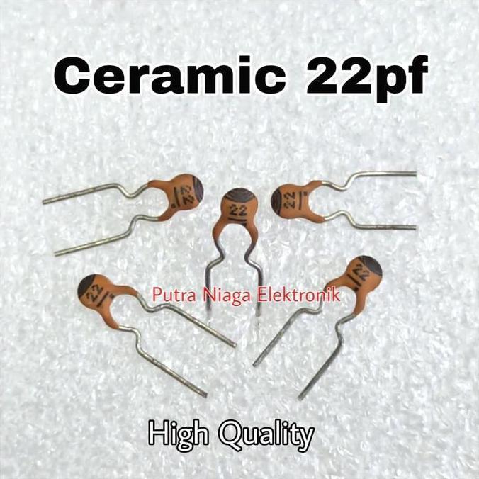 Update (1) Kapasitor 22pF Keramik NPO 22 pF Ceramic Capacitor putran1a Segera Dapatkan