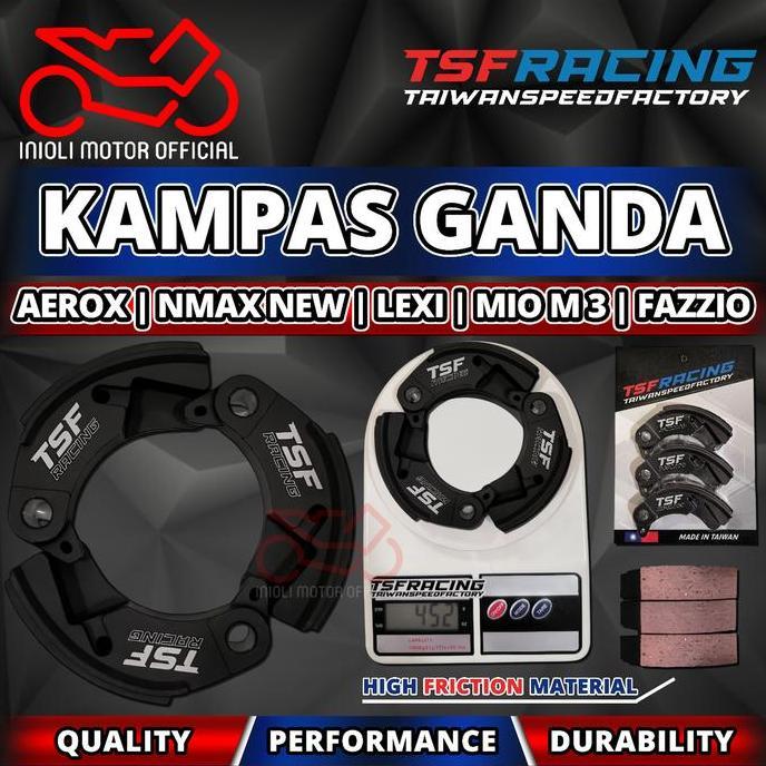 PAKET CVT MANGKOK KAMPAS GANDA TSF RACING AEROX 155 NMAX NEW LEXI 125 155 NMAX NEO AEROX ALPHA B65 B