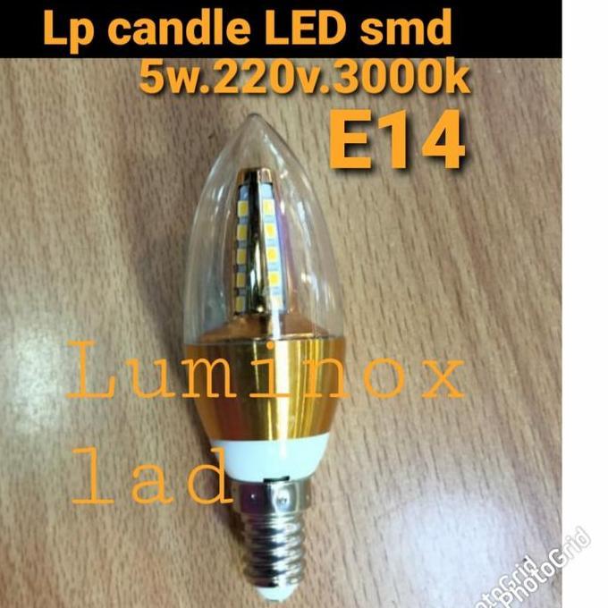 candle jagung led 5 w lilin cabe 5watt 5 watt 5w e14 hias gantung E14