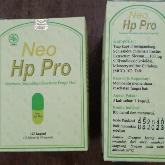 Neo HP PRO Obat Liver / Memperbaiki Fungsi Hati