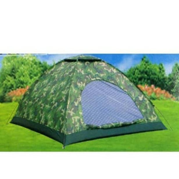 Melati - Tenda Camping 5 Orang Tenda Camping Loreng Army 5 Orang Tenda Dome Loreng Army Ors -  Pilih
